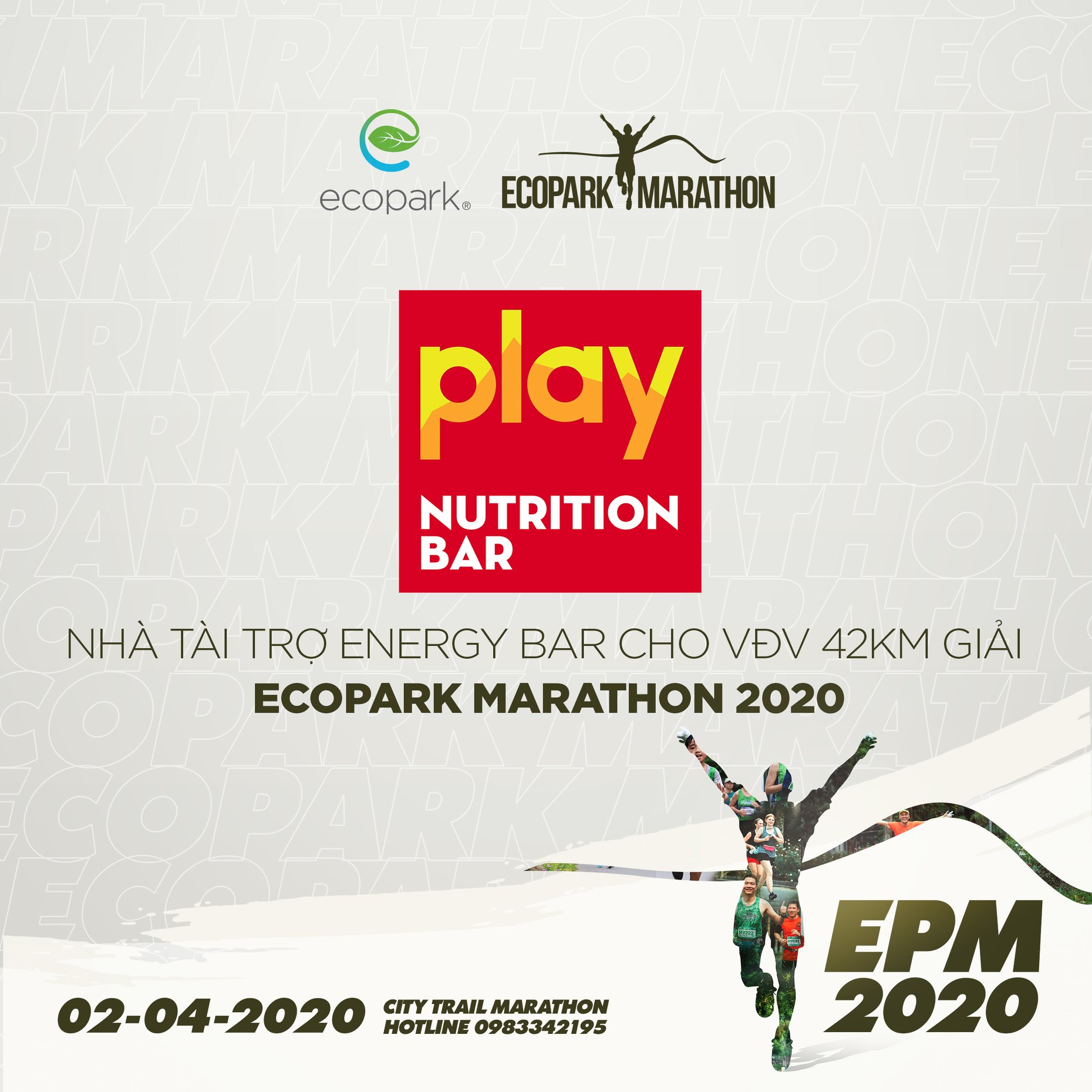 Thumbnail PLAY Nutrition – Nhà tài trợ dinh dưỡng cho runner tại giải Ecopark Marathon