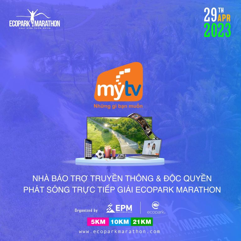 Thumbnail TRUYỀN HÌNH MYTV: BẢO TRỢ TRUYỀN THÔNG & ĐỘC QUYỀN PHÁT SÓNG TRỰC TIẾP SỰ KIỆN ECOPARK MARATHON 2023