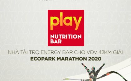 PLAY Nutrition – Nhà tài trợ dinh dưỡng cho runner tại giải Ecopark Marathon